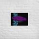 Unique Purple Fish Poster