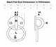 Pad Eye Dimensions in millimeters