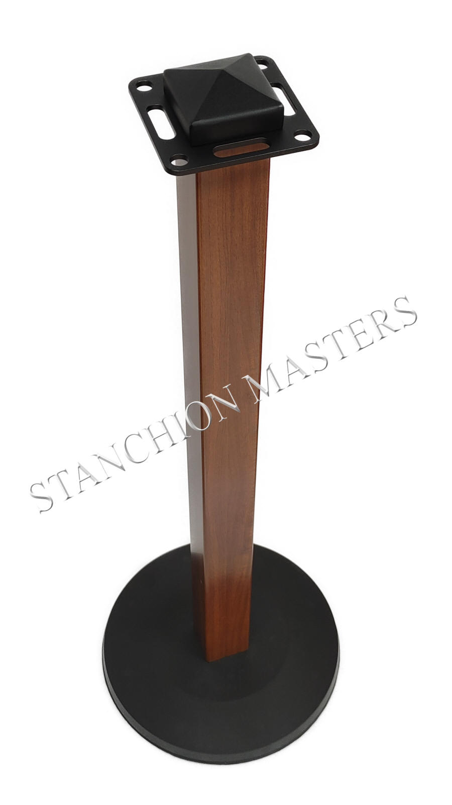 Wooden Stanchions With Stanchion Ropes