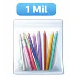 1 Mil Flat Poly Bags