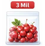 3 Mil Flat Poly Bags