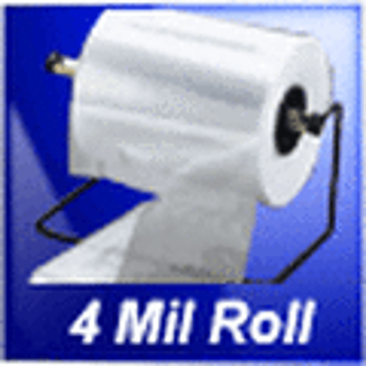 4 Mil Gusseted Poly Bags Roll