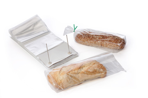 9.25" x 4" x 15.25" Bread Poly Bags bottom gusset