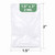 1.5" x 2" 2 Mil Reclosable Zip Bags