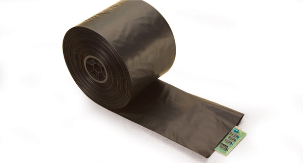 8" x 750' 4 Mil Conductive Black Poly Tubing