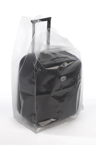 12" x 8" x 24" 3 Mil Gusseted Poly Bags