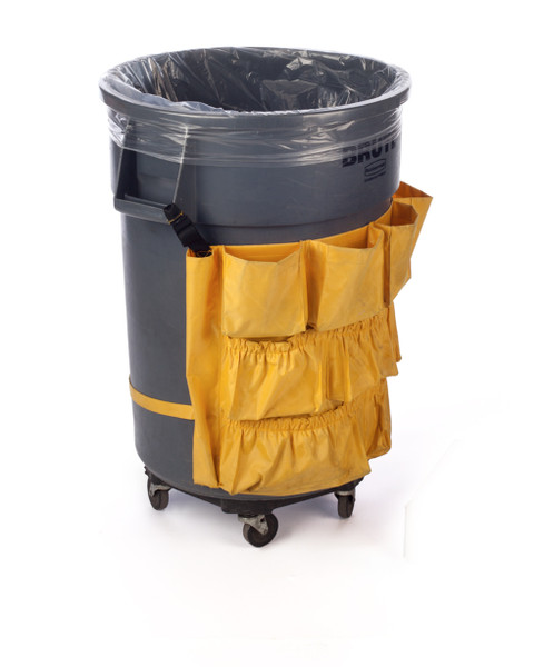 38" x 60" 4 Mil Trash Can Liner Clear