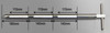 Pocket Sampler SS 600 mm  INNER ROD PTFE 3 POCKETS 15ml ea
