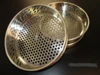 Corrosion resistant 304 Stainless Steel
coffee bean grading sieve set.
Sizes 10/64th inch to 20/64th inch
Includes lid and receiving pan.
Designed for use with a sieve shaker, but 
can be used by hand as well.