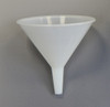 QTY (50) DISPOSABLE FUNNEL HDPE NON-STERILE 100 MM TOP DIAMETER