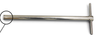 Description Ice Borer 500mm
Materials: 316L stainless steel
Method of Construction: Crevice free, all welds ground and polished
Surface Finish: Better than 0.5 microns Ra
Nominal Length: 500 mm
Diameter of sampler body: 25 mm
Nominal Weight: 1.3 Kg
BSE/TSE statement: All polishing compounds used in the manufacture of this sampler are
of vegetable origin and so are BSE/TSE free.
Recommended Storage Conditions: Dry and ambient temperature