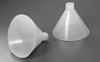 Description: SteriWare Powder Funnel 200mm
Use: Single use, disposable powder funnel
Material of Construction: High Density Polyethylene (HDPE) - virgin
• FDA acceptable CFR 177.1520
• EU Regulations 10/2011 compliant
• EC Regulations 1935/2004 compliant
• BSE/TSE free
Method of Construction: Single piece, injection moulded
Max. Diameter: 200mm
Overall Height: 165mm
OD at Bottom of Spout: 43mm
ID at Bottom of Spout: 40mm
Nominal Weight: 86g
Moulding Environment: Class 100,000 Cleanroom
Primary Packing Environment: Class 10,000 Cleanroom
Individually Bagged? Yes (heat sealed PE/PET bag)
Method of Sterilisation: N/A