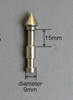 SAMPLING TIP POWDER THIEF 316 STAINLESS STEEL 0.50 ml / DIAMETER 12.5 mm