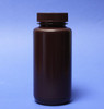 Description Wide Mouth AMBER HDPE Bottle 500ml
Materials of Construction: Bottle HDPE 
(conforms to FDA 177.1520 & USP Class VI)
Cap PP (conforms to FDA 177.1520 & USP Class VI)
Manufacturing Environment: Controlled environment within factory
Nominal Volume: 500ml
Brimful Volume: 555ml
Nominal Height: 169mm
Diameter: 73mm
Internal Neck Diameter: 43mm
Weight: 68g
Pack Size: 48 per bottles per case
Method of Sterilization: N/A (these bottles are non-sterile)
BSE/TSE Free: Yes
Supplied with lid screwed on: Yes