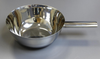 BAILER 2 Description Stainless Steel Bailer 2L
Materials of Construction: 316L stainless steel
Nominal Volume: 2 Litres
Method of Construction: Welds ground and polished
Surface Finish: Better than 0.5 microns Ra
Handle Length: 125mm
Max. Bowl Diameter: 215mm
Bowl Height: 88mm
Nominal Weight: 625g
Graduation Marks: None
BSE/TSE statement: All polishing compounds used in the manufacture of this product are
of vegetable origin.
Recommended Storage Conditions: Dry and ambient temperature
