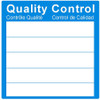 Dimensions: 95 x 95 mm for clear identification
High-strength foil-backed paper for durability
Ultra-adhesive backing ensures labels stay in place
500 labels per roll for extended use
Bright blue print on a white label for high visibility
Recommended storage conditions: dry and ambient temperature for optimal performance