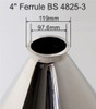 4 INCH FERRULE
Nominal volume of 23.1 liters for efficient bulk transfer
Top diameter of 400 mm and an overall height of 352 mm for optimal capacity and ease of use
Spout length of 25 mm with a 4-inch ferrule for secure and hassle-free connections
Lightweight design at only 4.2 kg, promoting ease of handling
Manufactured with BSE/TSE compliant polishing compounds of vegetable origin
Recommended storage conditions are dry and at ambient temperature for long-lasting performance