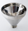 • 316 stainless steel
• Satin finish
  Tri ferrule fitting at spout base