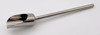 Description Long Handled PharmaScoop 100ml
Nominal Volume: 100ml
Material of Construction: 316L stainless steel
Method of Construction: Crevice free, all welds ground and polished
Surface Finish: Better than 0.5 microns Ra
Overall Length: 400mm
Handle Length: 300mm
Body Length: 100mm
Body Diameter: 50mm
Nominal Weight: 230g
BSE/TSE statement: All polishing compounds used in the manufacture of this product are of vegetable origin
Recommended Storage Conditions: Dry and ambient temperature