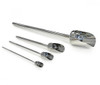 The Long Handled PharmaScoop is available in a range of sizes from 10ml to 1 litre. They are ideal for use with a wide range of containers and applications. The long handle allows the operator to safely reach deep into containers, bulk bags etc... It can also mean that the user does not have tp lean over the material being scooped which is better GMP. They are made from high quality 316L stainless steel.