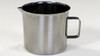 Our 316L Stainless Steel Jugs are robust and have a heavy duty design.
These GMP jugs have straight sides, a pouring lip and a fully welded handle.
Each jug is highly polished and has a crevice-free interior.
Graduation marks are etched onto the interior sidewall.