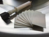 White Felt for electrolytic marking
White felt is extremely heat-resistant, though it is less conductive.
Depending on the user or the type of device, however, it can be the right choice.
White felt is particularly popular among users of weld seam polishing equipment.