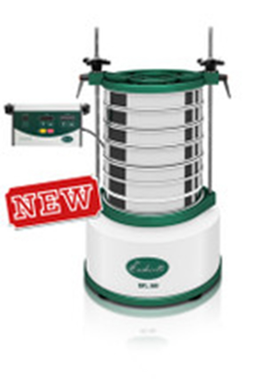 New electromagnetic drive
Adjustable amplitude
Floor or table mounted
Suitable for wet or dry sieving
Digital controls for easy and reliable operation via external interface