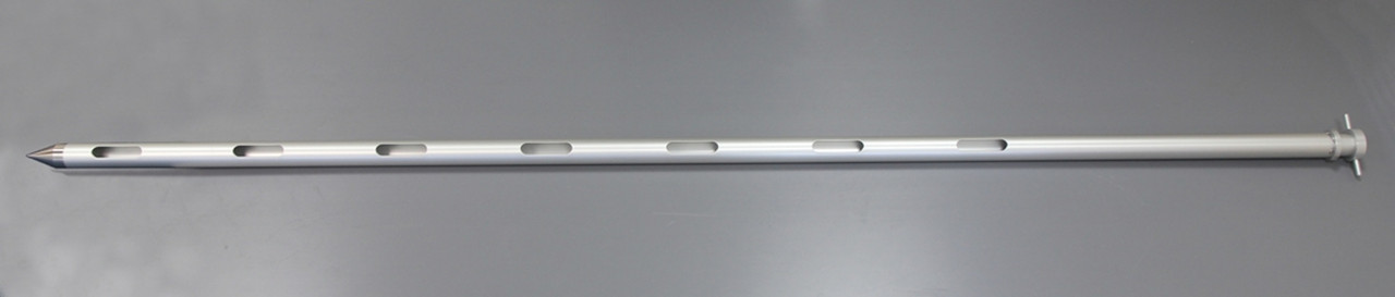 Overall Length: 2635 mm
Diameter of Outer Tube: 50 mm
Slot Length: 100 mm
Slot Width: 25 mm
Number of Slots: 7