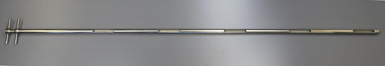 Outer Diameter of Outer Tube: 25 mm
Inner Diameter of Inner Tube: 17 mm
Overall Length: 2030 mm
Slot Length: 120 mm
Slot Width: 15 mm
Number of Slots 5