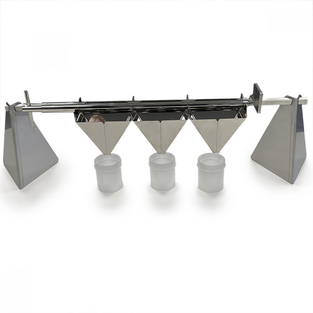 Optional Sampler Emptying Rack