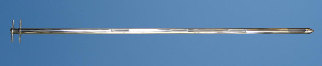 Part No. 1220J2000
Description Jumbo Pocket Sampler 2000mm
Material of Construction: 316 stainless steel
Overall Length: 2050mm
Diameter of Outer Tube: 40mm
Nominal Pocket Volume: 90ml
Number of Pockets: 4
Pocket Positions:
Weight: 7.3 kg
Surface Finish: Ra < 1microns
Recommended Storage Conditions: Dry and ambient temperature