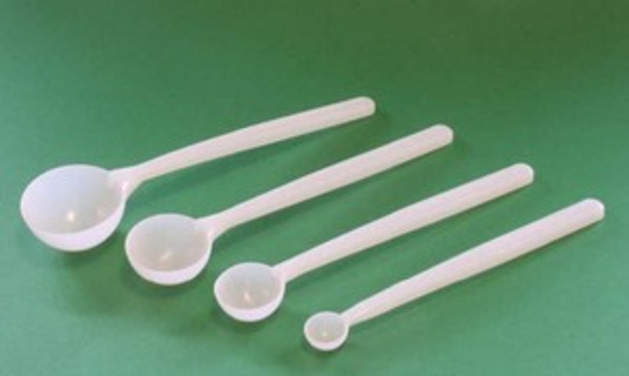 Volumetric Spoons allow small volumes to be accurately
measured. The Volumetric Spoons are designed to be used
straight from the bag.