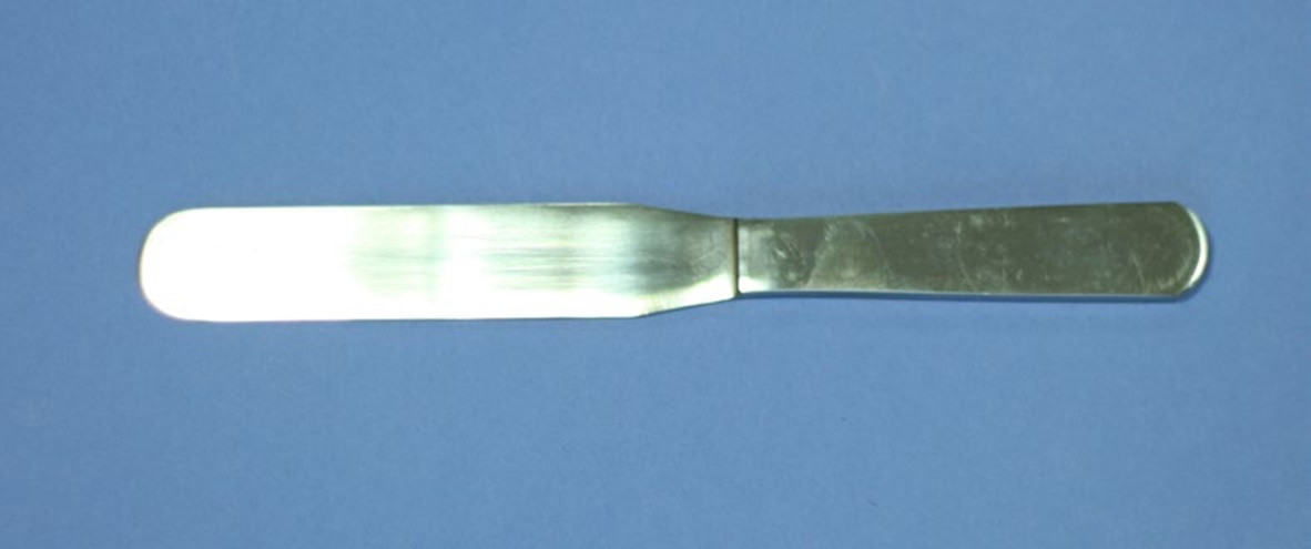 Part No. 675 A330100
Description Pallet Knife 100 mm
Material of Construction: Stainless Steel - grade 420
Method of Construction: Single piece, crevice free