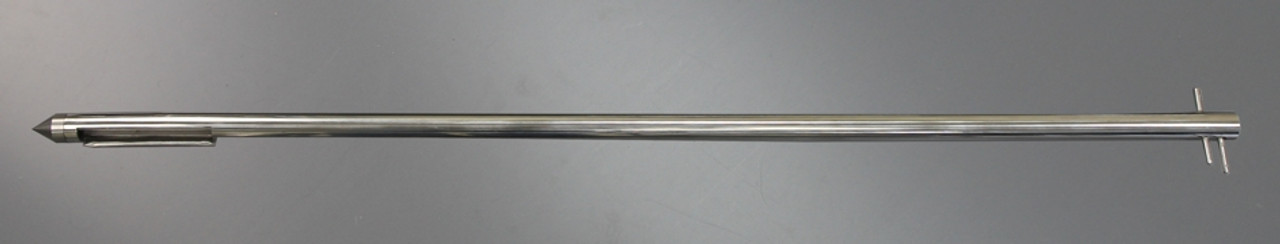 Part No. 675 2015A25
Description Cohesive Sampler. 25ml
Nominal Sample Volume 25ml
Material of Construction: Outer Tube 316 stainless steel
Inner Rod 316 stainless steel
Tip 316 stainless steel
Method of Construction: Welding, welds ground & polished
External Polish: <1 Micron Ra
Scraper Length 110 mm
Overall Length: 1030 mm
Diameter of Outer Tube: 25 mm
Nominal Weight of Sampler: 1840 g
Tip thread type M23 x 1.5