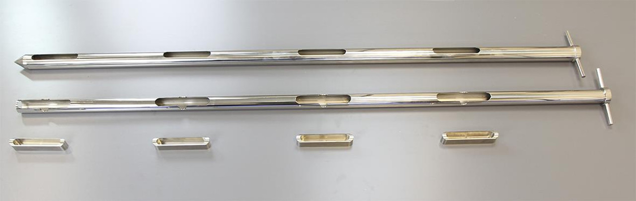 SAMPLER BODY MULTILEVEL VARIABLE VOLUME POWDERS 1500 mm LENGTH