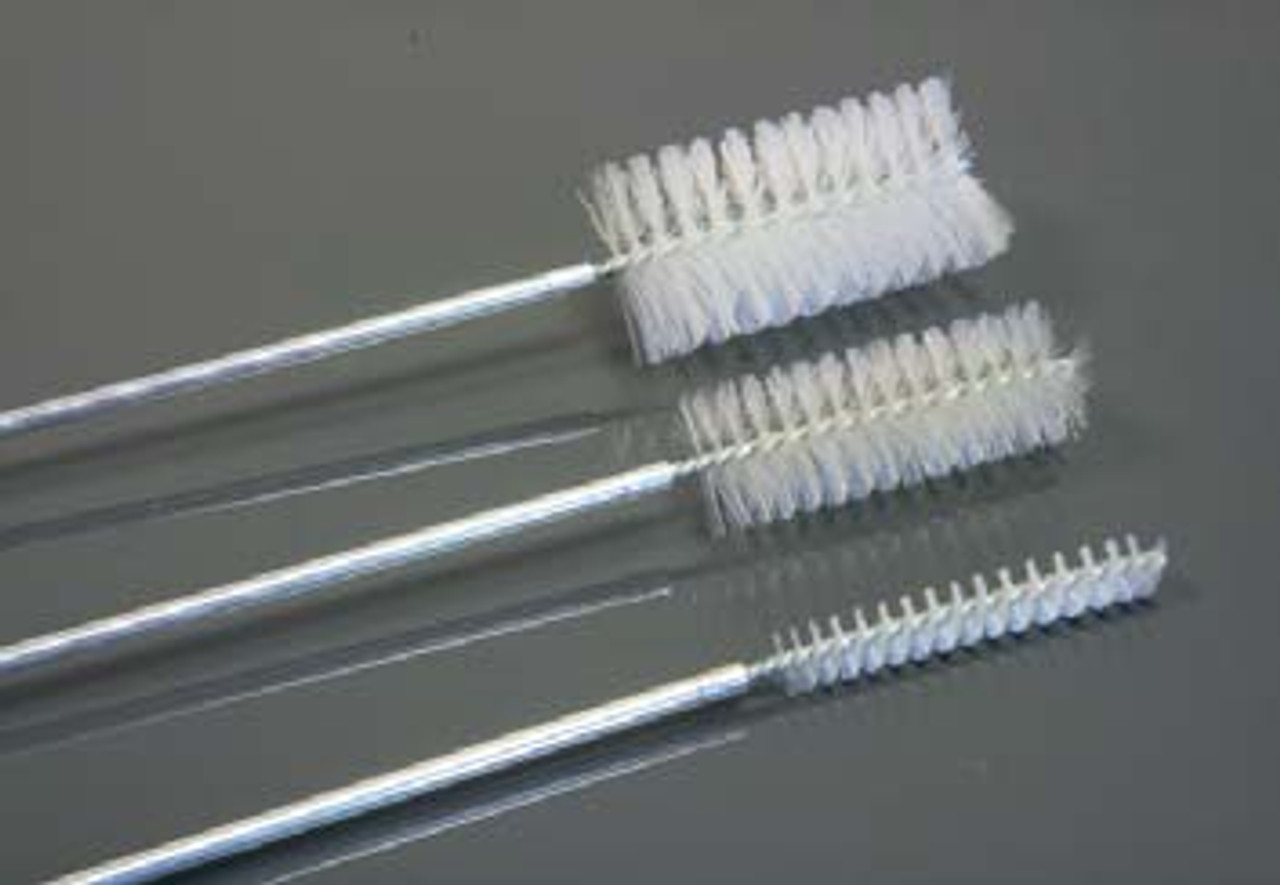 Cleaning Brush Standard - Min/Max Tube Diameter: 15 mm to 30 mm

It is essential to ensure that your sampler is properly cleaned. Sampling Systems
supply a range of brushes that are ideal for cleaning both stainless steel and plastic
samplers.

Use the appropriate diameter and length for your sampler.

Hygienic nylon bristles
Robust aluminium handle
Available in a range of lengths and diameters