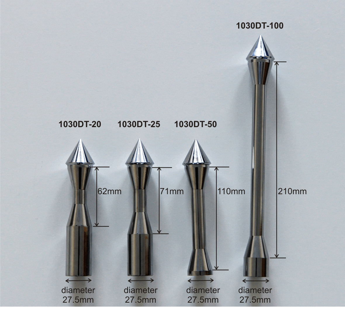 In the closed position, the sampler is inserted into the material to be sampled. The outer tube is easily retracted to reveal the sampling tip and to allow the powder to flow around the collecting chamber. The outer tube is released and returned to the closed position to trap the sample and the sampler can be removed from the product.

After collecting the sample, simply push the handle to release the contents and collect the sampled powder/granules in a container.