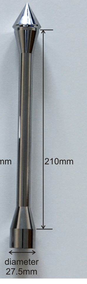 SAMPLING TIP POWDER THIEF 316 STAINLESS STEEL 100 ml / DIAMETER 32 mm