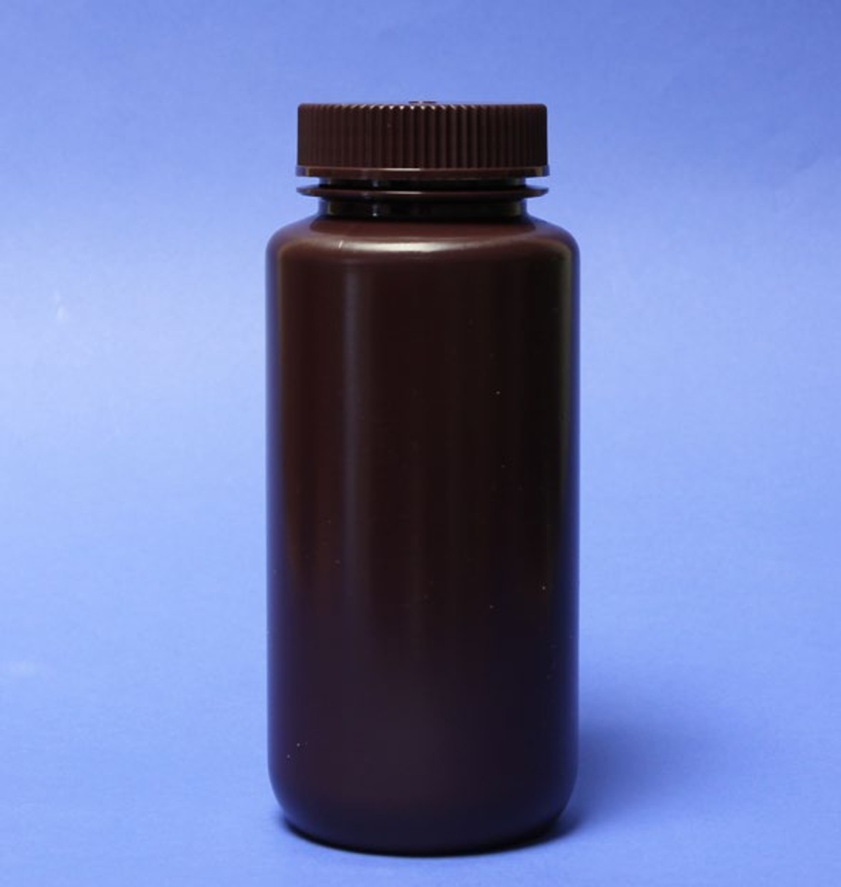 WIDE MOUTH SAMPLE CONTAINER AMBER HDPE 500 ml QTY 48