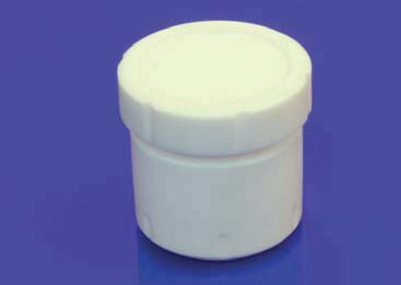 PTFE Pot 60 ml

The PTFE Pot is manufactured from virgin PTFE which conforms to USP Class VI and FDA requirements. PTFE has excellent chemical resistance.

    Multi purpose containers & screw on cap
    Crevice free interior
    Heavy wall construction
    Suitable for use up to 280°C (400°F)

Capacity 60 ml 
Height 46 mm 
Diameter 64 mm
Weight 100 gms