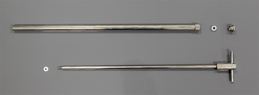 Material of Construction: 316L stainless steel
(except for the Clutch which is made from PTFE)
External Polish: <1 microns Ra
Internal Polish: None
Recommended Storage Conditions: Dry and ambient temperature
Spare Parts: PTFE Clutch Part No: SS002301
Clutch Housing Part No: SS001901
PTFE Disk Part No: SS002001