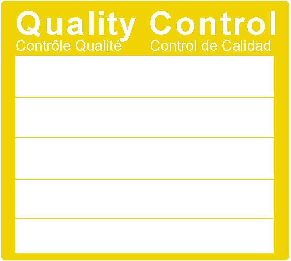 High-strength ultra adhesive ensures labels remain firmly adhered in various environments
Vibrant yellow printing on a white label improves visibility and readability
Generous dimensions (150 x 150 mm) allow for comprehensive information to be displayed
Approximately 250 labels per roll, providing excellent value for continuous lab operations
Recommended storage conditions ensure long-lasting usability and adhesion performance