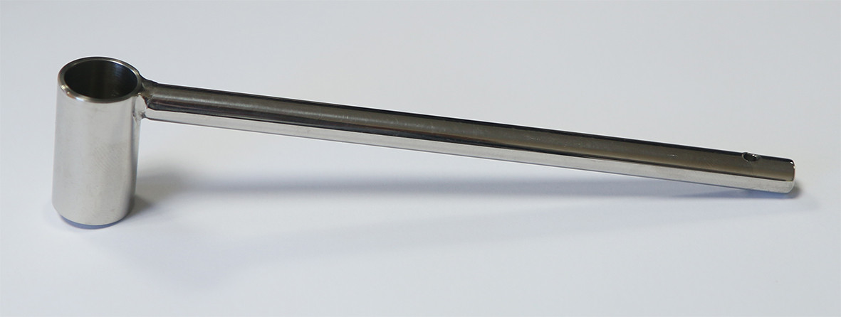 Description Measuring Scoop 5ml
Nominal Volume: 5ml
Material of Construction: 316L stainless steel
Method of Construction: Crevice free, all welds ground and polished
Surface Finish: Better than 0.5 microns Ra
Outer Scoop Diameter: 18mm
Inner Scoop Diameter: 15mm
Scoop Depth: 32mm
Overall Length: 155mm
Nominal Weight: 85g
BSE/TSE statement: All polishing compounds used in the manufacture of this product are
of vegetable origin
Recommended Storage Conditions: Dry and ambient temperature