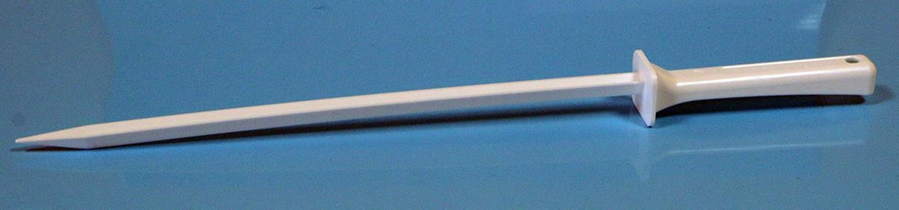 Description: Disposable V-Spatula Closed Tip 250mm
Use:Single use, powder spatula
Material of Construction: Polystyrene - virgin
•Conforms to FDA CFR 177.1640
•Conforms to EU Regulations 10/2011
•Conforms to EC Regulations 1935/2004
•BSE/TSE free
Method of Construction: Single piece, injection molded
Blade Shape: V
Blade Style: Closed Tip
Overall Length 348 mm
Blade Length: 247 mm
Blade Width: 10 mm
Nominal Weight: 14 g
Nominal Volume (flat-filled): 4 ml
Moulding Environment: Class 100,000 Cleanroom
Primary Packing Environment: Class 10,000 Cleanroom
Individually Bagged? Yes (heat sealed PE/PET bag)
Method of Sterilisation: N/A
Number of Samplers per Box: 100
Recommended Storage Conditions: Dry and ambient temperature
Shelf Life: 5 years from the date of manufacture
ATEX: This device has not been ATEX tested Description: Disposable V-Spatula Closed Tip 250mm
Use:Single use, powder spatula
Material of Construction: Polystyrene - virgin
•Conforms to FDA CFR 177.1640
•Conforms to EU Regulations 10/2011
•Conforms to EC Regulations 1935/2004
•BSE/TSE free
Method of Construction: Single piece, injection molded
Blade Shape: V
Blade Style: Closed Tip
Overall Length 348 mm
Blade Length: 247 mm
Blade Width: 10 mm
Nominal Weight: 14 g
Nominal Volume (flat-filled): 4 ml
Moulding Environment: Class 100,000 Cleanroom
Primary Packing Environment: Class 10,000 Cleanroom
Individually Bagged? Yes (heat sealed PE/PET bag)
Method of Sterilisation: N/A
Number of Samplers per Box: 100
Recommended Storage Conditions: Dry and ambient temperature
Shelf Life: 5 years from the date of manufacture
ATEX: This device has not been ATEX tested