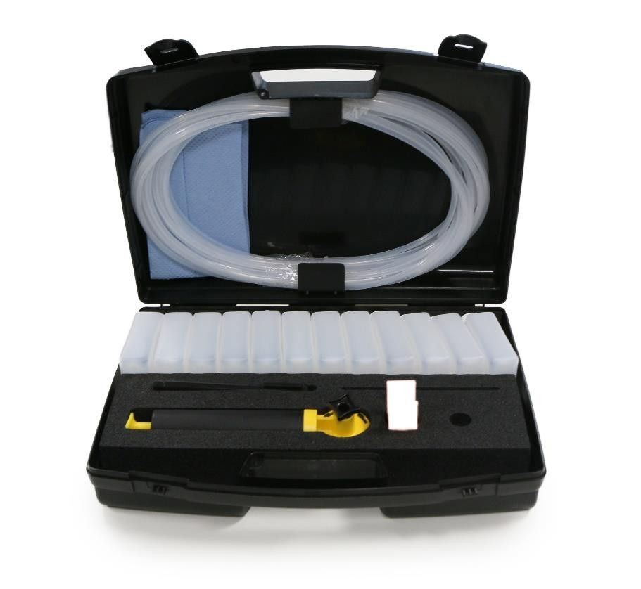 Recommended Storage Conditions: Dry and ambient temperature
Dimensions of Case: 390 x 300 x 100 mm
Weight of Set: 1.2 kg