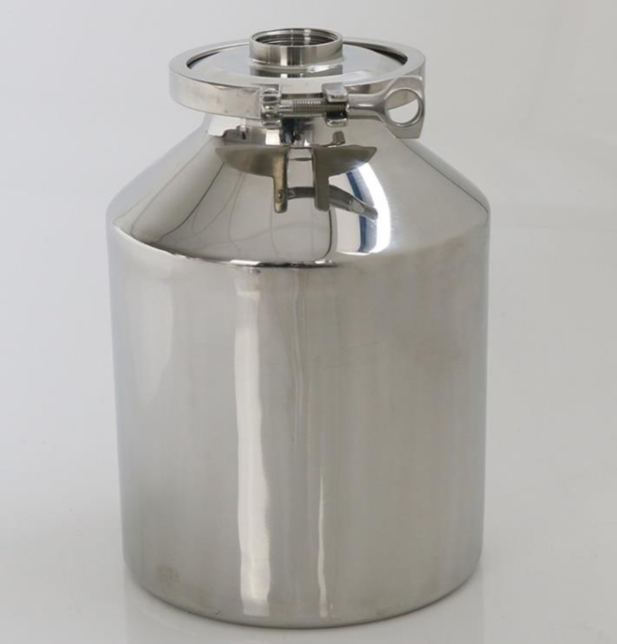 Stainless Container 8L with Internal GL45 Thread
CAP NOT SUPPLIED