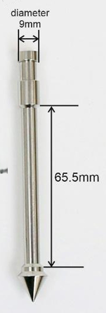 SAMPLING TIP POWDER THIEF 316 STAINLESS STEEL 2 ml / DIAMETER 12.5 mm