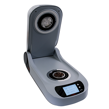 Accuracy: ±0.005 aw, ±0.1 K
Temperature control range: 0...60 °C
High temperature stability: ±0.01 °C/min
Variable sample container sizes: 14 / 40 mm
Interchangeable reference probe for cleaning and calibration
AW Quick function for fast measurement results (typically 4 – 5 minutes)
Real-time clock with backup battery
Touch panel for simple operation