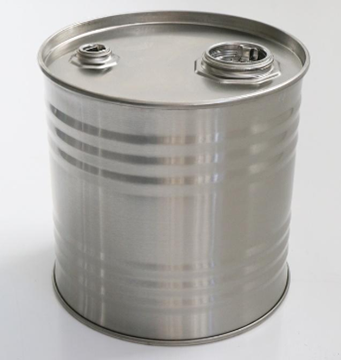 Description Tight Head Drum 10L (Closed Top Drums)
Materials of Construction: - Body: 316L stainless steel
- Lids: 316L stainless steel
- Gaskets: EPDM (FDA 177.2600 compliant)
Nominal Volume: 10 Liters
Brimful Volume: 11 Liters
Method of Construction: Welds ground and polished
Surface Finish: Better than 0.5 microns Ra
External Diameter 260mm
Height: 255mm
Lid Sizes: 2” and ¾”
Drum Wall Thickness: 1.2mm
Graduation Marks: None
Handles: None
Weight: 5 LBS
BSE/TSE statement: All polishing compounds used in the manufacture of this product are
of vegetable origin.
Recommended Storage Conditions: Dry and ambient temperature