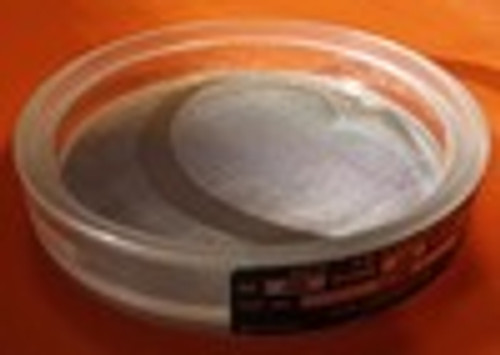 Clear acrylic framed sieves allow for a visual
reference to determine proper power level and finish point